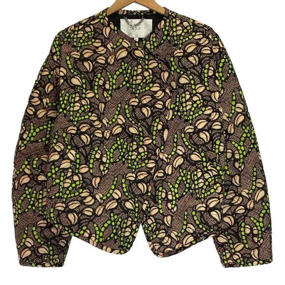 A.L.C Emory Quilted Jacket In Brown - Picture 2 of 12